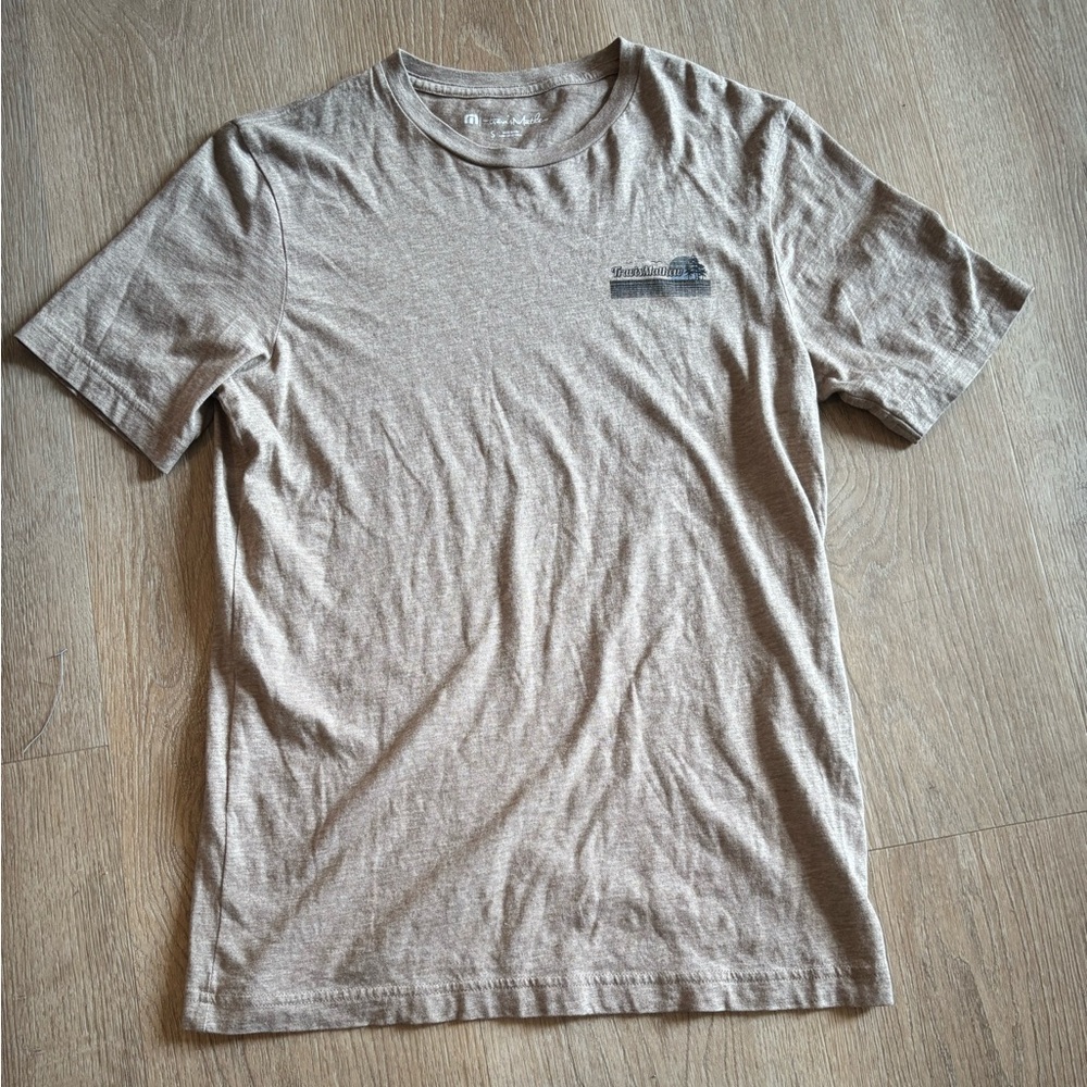 Travis Mathew Tan Short Sleeve Tee